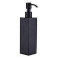 thumbnail image 1 of Dispensador de jabón negro para baño, dispensador de jabón líquido para manos, bomba de jabón de acero inoxidable, decoración de botella para cocina, hogar, hotel, 1 of 3