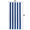 thumbnail image 3 of Mainstays Cabana Stripe Beach Towels, 4 Pack, 58 in x 28 in, Blue, 3 of 5