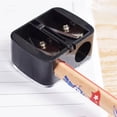 thumbnail image 5 of 1 PCS Makeup Pencil Sharpener, Dual Hole Cosmetic Pencil Sharpener for Lip Liner Eyeliner and Brow Pencils,Cosmetic Manual Tools for Women and Makeup Artists(Black), 5 of 6