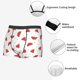 thumbnail image 3 of Fotbe Hand Drawn Watermelon Calzoncillos Tipo Boxer con Bolsa de Soporte Total para Hombre, X-Temp Fresco, Transpirable y de Secado Rápido-X-Large, 3 of 5
