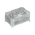 thumbnail image 2 of Vintage Jewelry Box, Keepsake Box Soft Lining Embossed Design Vintage Style Zinc Alloy  For Rings For Necklaces For Earrings, 2 of 8