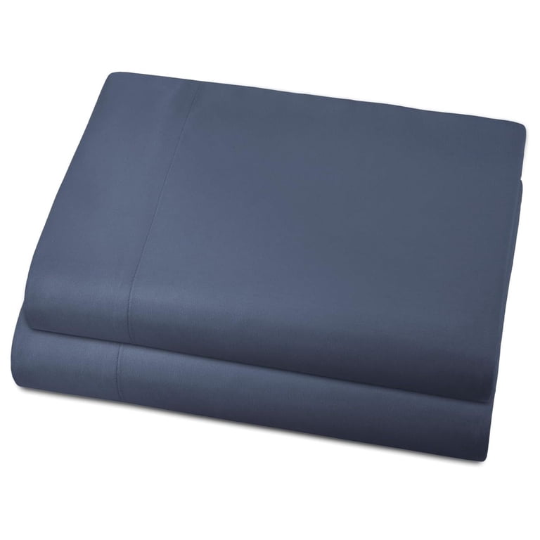 2-Pack Twin Flat Sheets Only, Microfiber Bed Sheets, 66