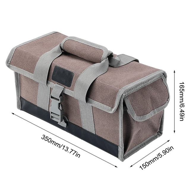 Sac à Outils Robuste Sac Fourre-Tout Sac de Rangement de Camping Extérieur Multifonction Portable