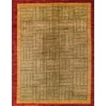 thumbnail image 1 of Ahgly Company Machine Washable Indoor Rectangle Abstract Orange Area Rugs, 3' x 5', 1 of 7