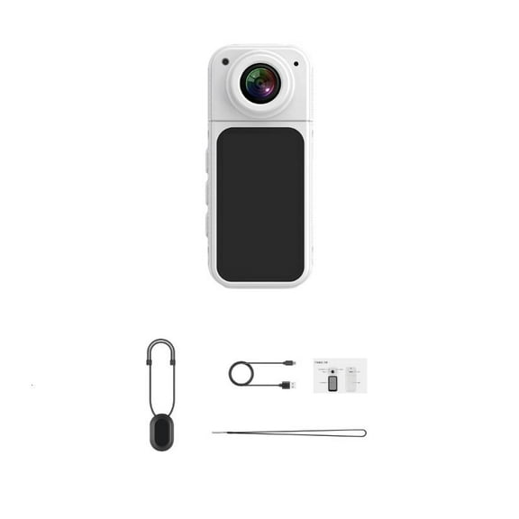 lanema Portable Body Camera Sports Camera With Magnetic Mounts Perfect For Daily Vlogs And Pet Trackings Easy to Use and Take