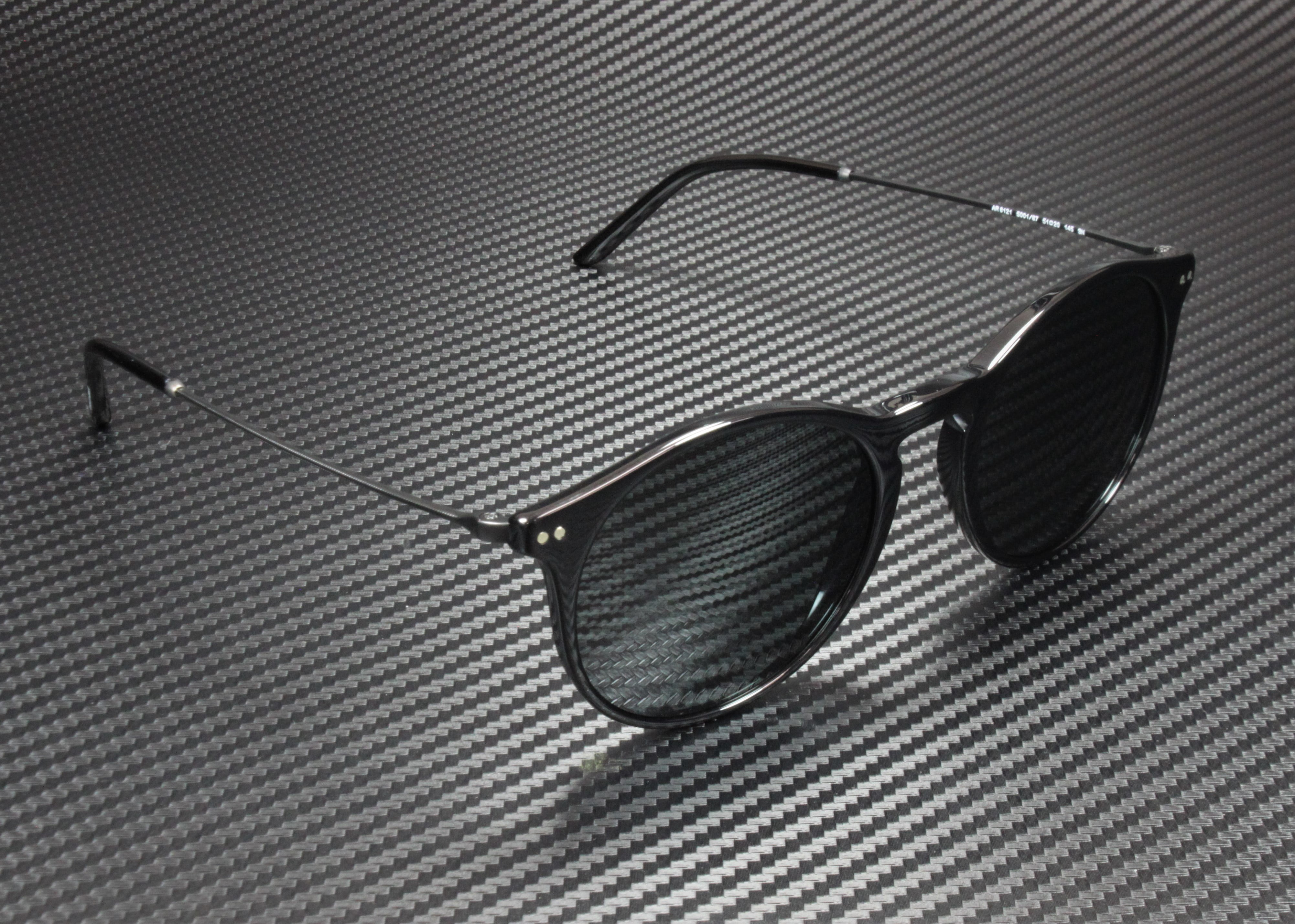 GIORGIO ARMANI AR8121 500187 51 Black Grey 51 mm Men's Sunglasses