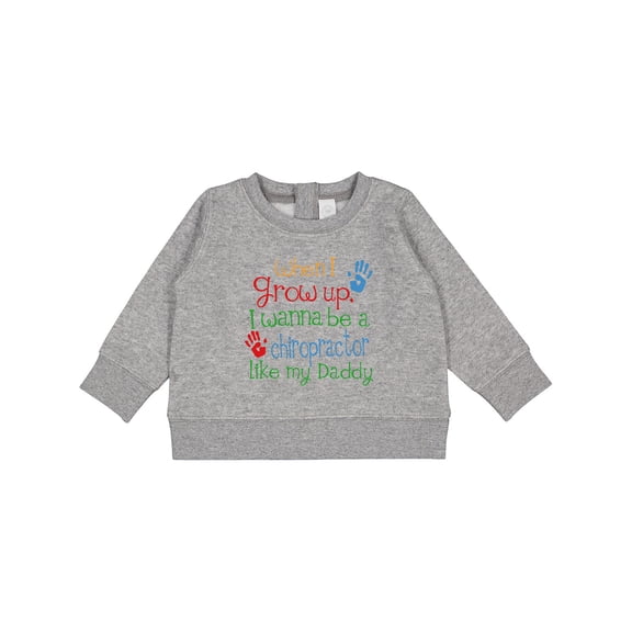 Inktastic Chiropractor Like Daddy Baby Sweatshirt
