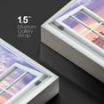 thumbnail image 4 of wall26 Canvas Print Wall Art Window View Sunset Purple Orchid Daisy Flower Field Wilderness Nature Photography Realism Scenic Landscape Colorful Multicolor for Living Room, Bedroom, Office - 16", 4 of 5