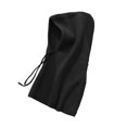 thumbnail image 5 of Bufanda con capucha jinwen Gorro de punto Negro, 5 of 5