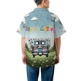 thumbnail image 5 of Happy Easter Border Collie American Flag Truck Hawaiian Shirt Breathable Summer Unisex Merch Borders Dog Lovers Gifts Idea - 03001, 5 of 6