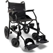 Comfygo X-Lite Electric Wheelchair for Adults - All Terrain Ultra Lightweight Foldable Wheelchair, Powerful Motorized Power Wheelchairs, 5 Miles Range