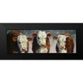 thumbnail image 2 of Hawley, Carolyne 18x9 Black Modern Framed Museum Art Print Titled - Custom Winter Calves (ASH), 2 of 5