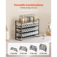 thumbnail image 2 of VEVOR Spice Rack Organizer for Cabinet Kitchen Countertop Seasoning Organizer 18x11 in, 2 of 9