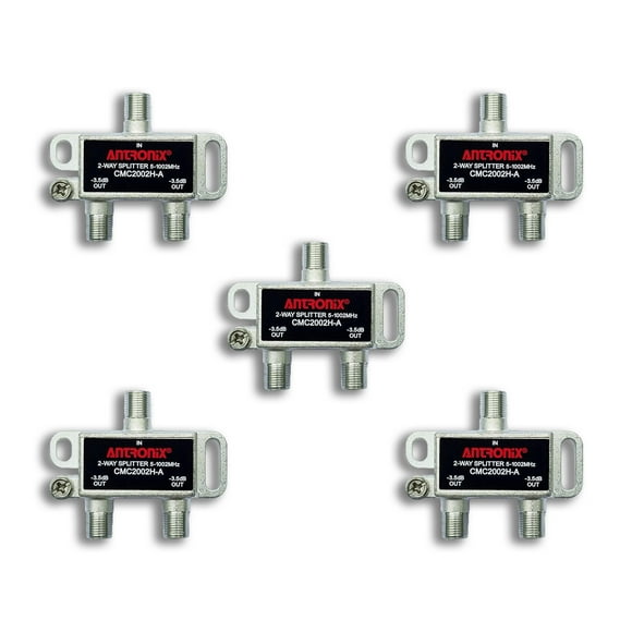Antronix CMC2002H 2-Way-(5) Pack Divisor Horizontal (2) -3.5db Puertos 5-1002 MHz