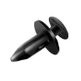 thumbnail image 2 of Sidaley 100 UNIDS Coche 8mm Agujero Remaches de Plástico Sujetador Clip de Empuje Negro Auto Vehículo Puerta Trim Panel Retenedor Clips de Vehículos, repuestos y accesorios Mis, 2 of 6