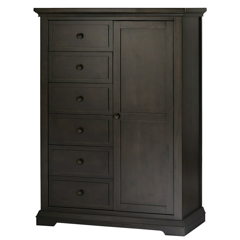 Evolur Parker Chifforobe Cafe Noir Walmart