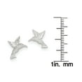 thumbnail image 2 of Primal Gold 14 Karat White Gold Hummingbird Earrings, 2 of 4