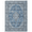 Blue, variant on CAROMIO Area Rug Traditional Area Rug Machine Washable Throw Rug Stain & Water Resistant Vintage Rug, 4' x 6' Green Brown