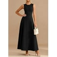 thumbnail image 2 of PRETTYGARDEN Women's Summer Tank Maxi Dress Spring Sleeveless Swing A Line Long Flowy Elegant Cocktail Dresses Pockets, 2 of 9
