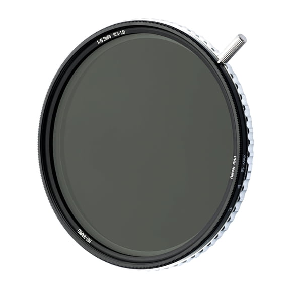 NiSi 43mm True Color ND-VARIO Pro Nano 1-5 Stops Variable ND Filter