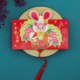 thumbnail image 1 of tredstone Enveloppe Rouge Pliable Nouvel An, 1 of 1