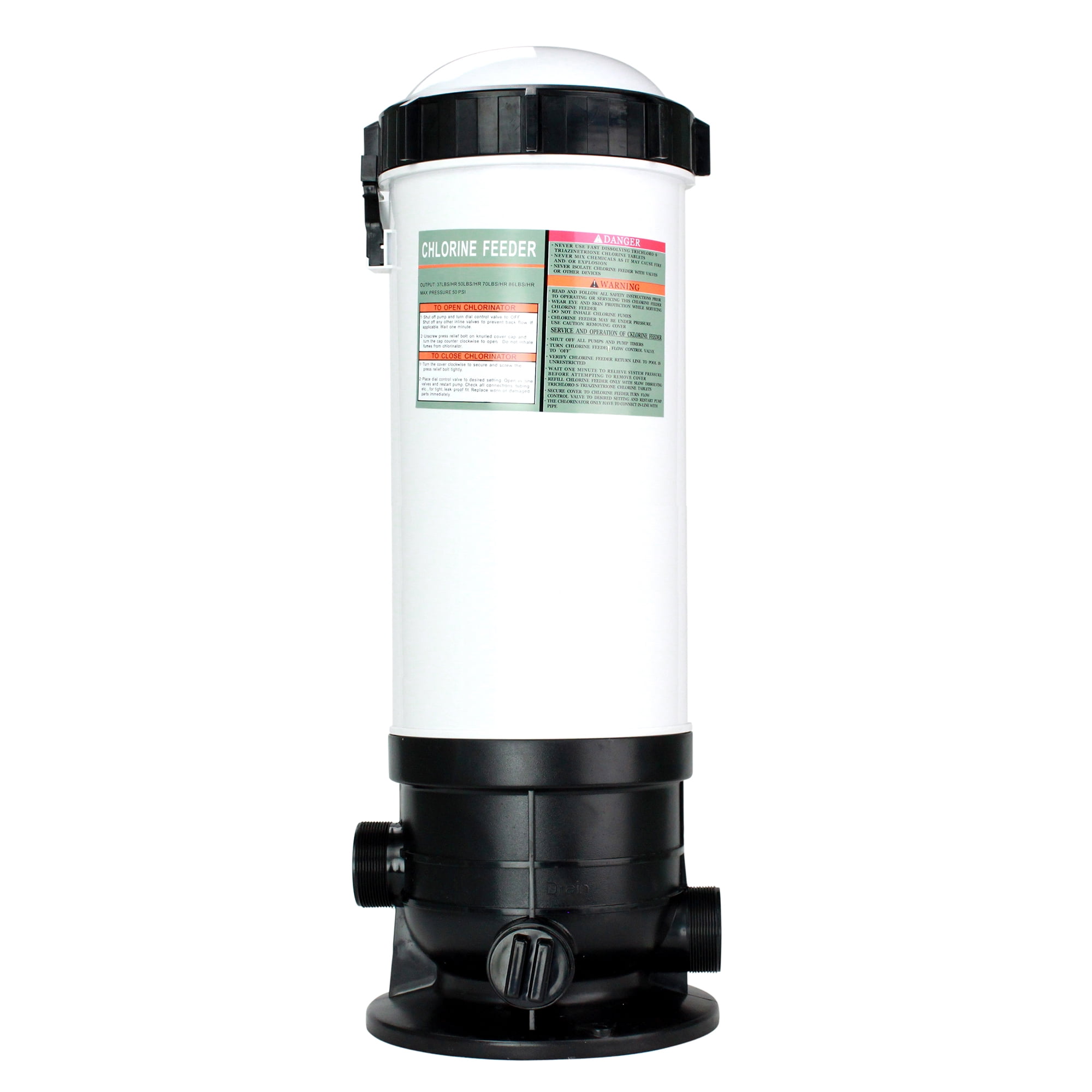 Automatic OffLine Chlorinator Chemical Feeder, 50lb Capacity