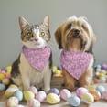 thumbnail image 2 of Dog Bandana 2 Pack,Pink Butterfly Pattern Bandanas for Dogs,Cat Bandana,Small/ Large Dog Bandana 2 Size,Dog Bandanas, 2 of 6