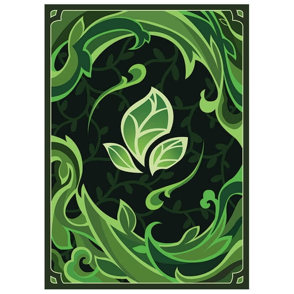 Fantasy North - Nature - Elements Series II - 100 Textured Matte TCG Card Sleeves - Fits Magic MTG Commander Pokemon and Other Card Games - Playing Card Sleeves