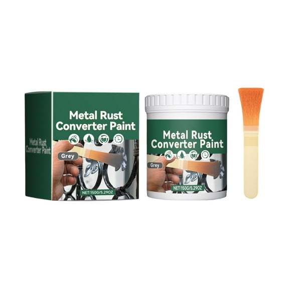 Metal Restoration Converter Protective Paint Coating for Decorative Doors with Brush Application 100ml