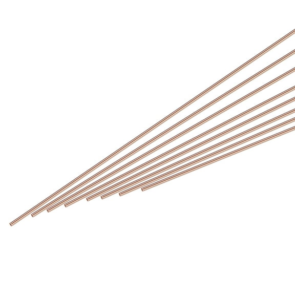 21Pcs Copper Brazing Rods, Phosphor Copper Solder, Low Temperature Welding Stick 1/16"x20" for Copper Repair