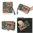 thumbnail image 3 of Kuiaobaty Hummingbird Print Tote Purse for Women, Hibiscus Print Leather Satchel Handbag with Adjustable Strap, Zipper Pockets Handbag and Purse Set for Travel & Shopping, 3 of 7