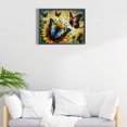 thumbnail image 2 of 5D DIY Taladro Vitral Diamante Pintura Girasol 40x30cm, 2 of 9