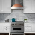 thumbnail image 5 of ZLine 8654C30 Snow Finish Range Hood With Copper Shell, 5 of 5