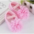 thumbnail image 1 of Newborn Baby Girl Soft Sole Bottom Non-Slip Princess Crib Shoes, 1 of 5