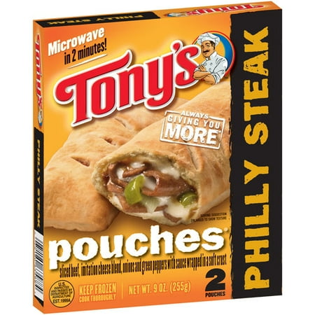 Tony's Pouches Philly Steak, 9 oz