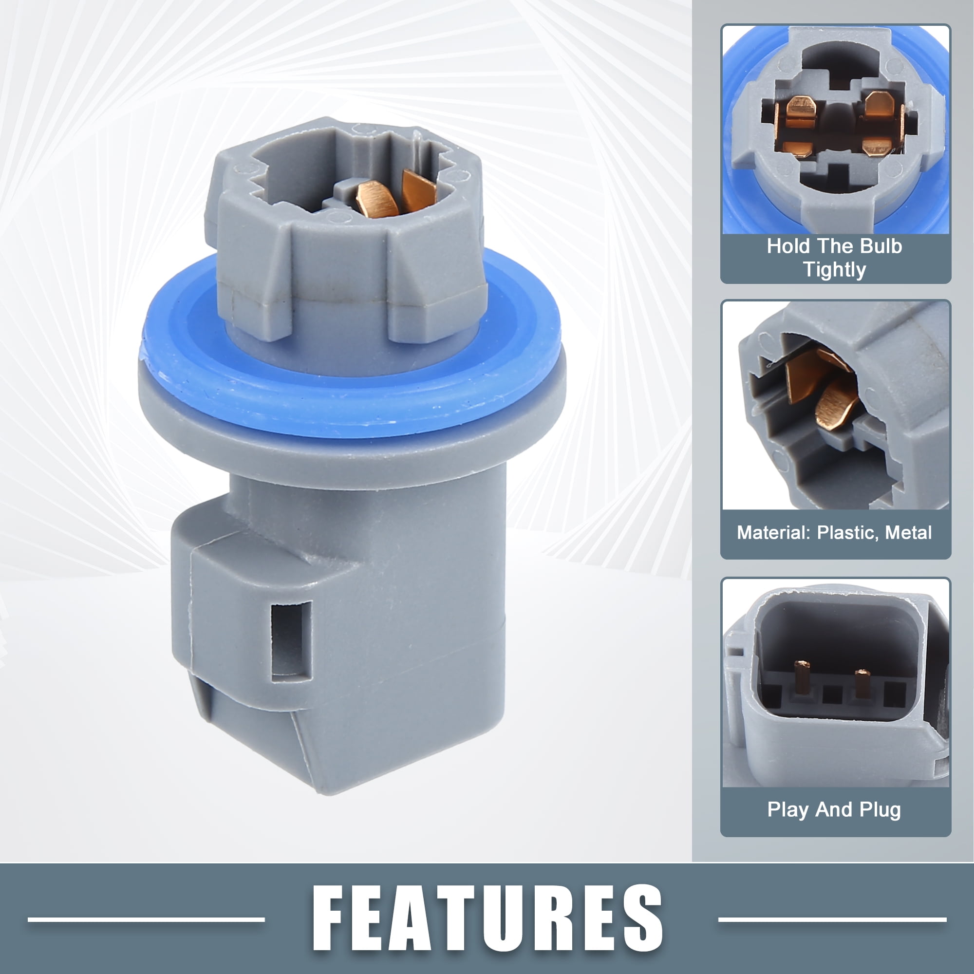 Ford F150 License Plate Socket 2-Pack Ford License Plate Light