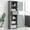 Grey#1, variant on Bathroom Vanity, Tall Bathroom Storage Cabinet, Freestanding Storage Cabinet with Two Different Size Drawers and Adjustable Shelf, MDF Board with Painted Finish, Grey (Old Sku:WF312730AAE)