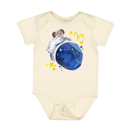 

Inktastic Aries Constellation Zodiac Sign Illustration Gift Baby Boy or Baby Girl Bodysuit