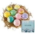 thumbnail image 1 of Bath Salt Ball Bombs Floating Water Gift Set Essential Oil Jumbo Body Stress Reduce, 1 of 8