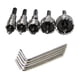 thumbnail image 1 of 5 Piezas De Taladro TCT Con Punta De Carburo Para Taladrar, Set De 16-30 , Perforación De Metal, 1 of 9