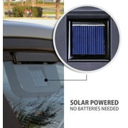 Koolatron Auto Cool Solar Powered Car Fan, Windshield Air Vent Cooling Window Cooler