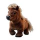 thumbnail image 4 of Adorno de escritorio de poni de peluche de imitación, poni de peluche suave, decoración del hogar, escritorio de oficina, dormitorio, poni lindo, diseño plegable, tamaño portátil, tela suave., 4 of 8