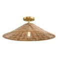 thumbnail image 4 of 1-Light Ceiling Light in Natural Brass, 4 of 4