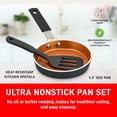 thumbnail image 4 of Bakken- Swiss 5.5” Non Toxic Nonstick Copper Frying Pan, 4 of 9
