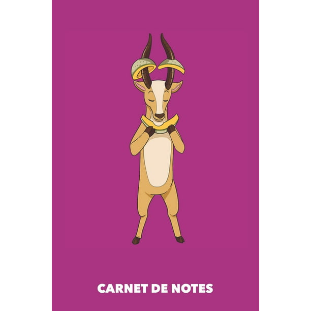 Buurt Canada schildpad Carnet de Notes : L'antilope aime le canteloupe A5 pointillé / grille de  points - 120 pages pour les gens à la mode (rose fuchsia) (Paperback) -  Walmart.com