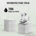 thumbnail image 3 of Cartucho de tinta de repuesto ALLWORK 67XL negro para impresora HP, 3 of 6