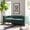 Green, variant on Tina's Home Mid Century Modern Tufted Sofa Couch with Metal Legs, Upholstered 3-Seat Living Room Sofa, Comfortable Fabric Couch for Apartment, Bedroom or Small Space, Blue