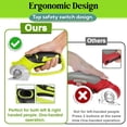 thumbnail image 6 of Teblint Cordless Electric Scissors, 4V Rechargeable Cardboard Box Cutter with Safety Lock & LED Light, Power Rotary Cutter for Fabric Carpet Leather, 6 of 9