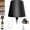 Black, variant on 2025 New Wireless Bottle Lamp - LED Bottle Lights for Liquor & Wine Bottles, Cordless Lampshade, Whiskey Bottle Top Light, Bottle Stopper Night Light Kit, Rechargeable 3-Tone Touch-Dimmable
