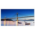 thumbnail image 2 of Hong Kong High Bridge at Night - Impression sur Toile Pont de Mer, 2 of 3